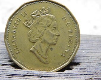 カナダ硬貨 カナダ 1ドル | エリザベス2世 | ルーン | 1990