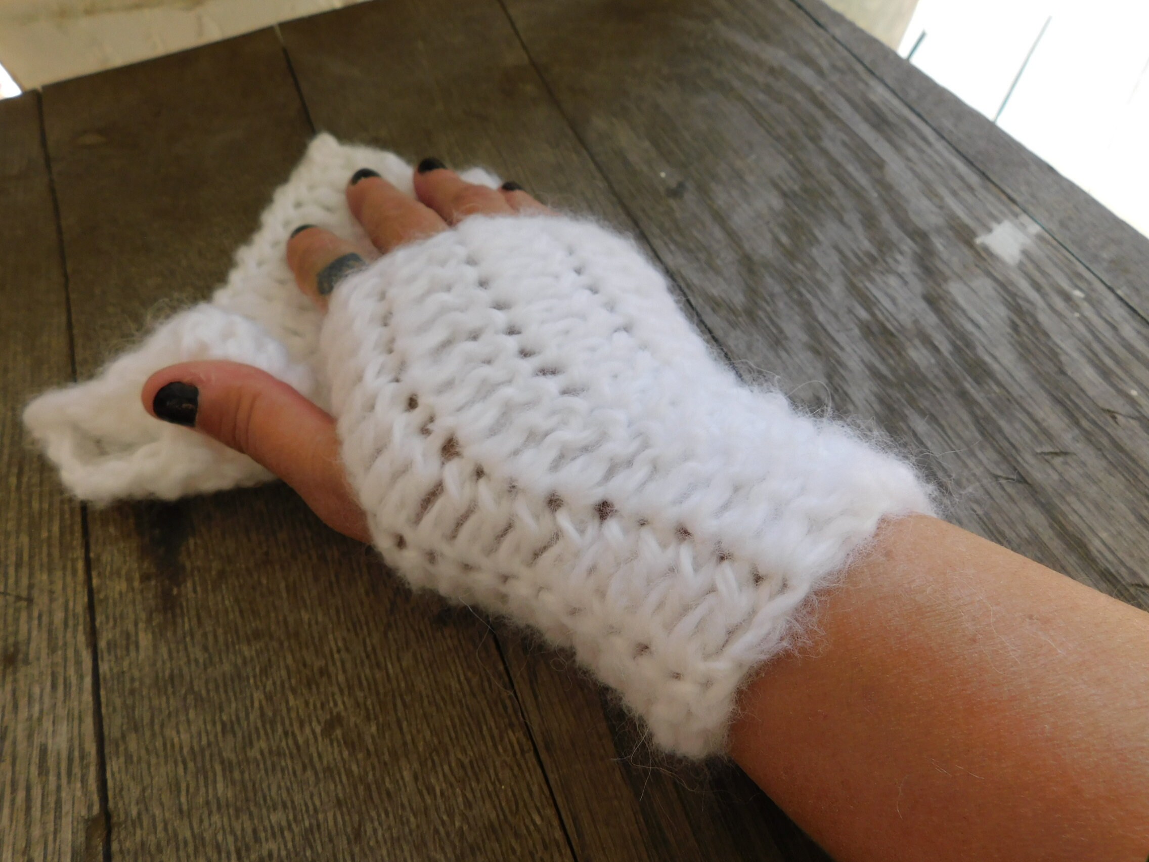 Fluffy Arm Warmers - Etsy