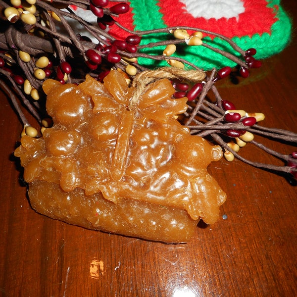 Vintage Beeswax Ornament. Christmas Ornament. Old Fashioned. Country. Basket of Teddy Bears Childrens toys Tree Decoration