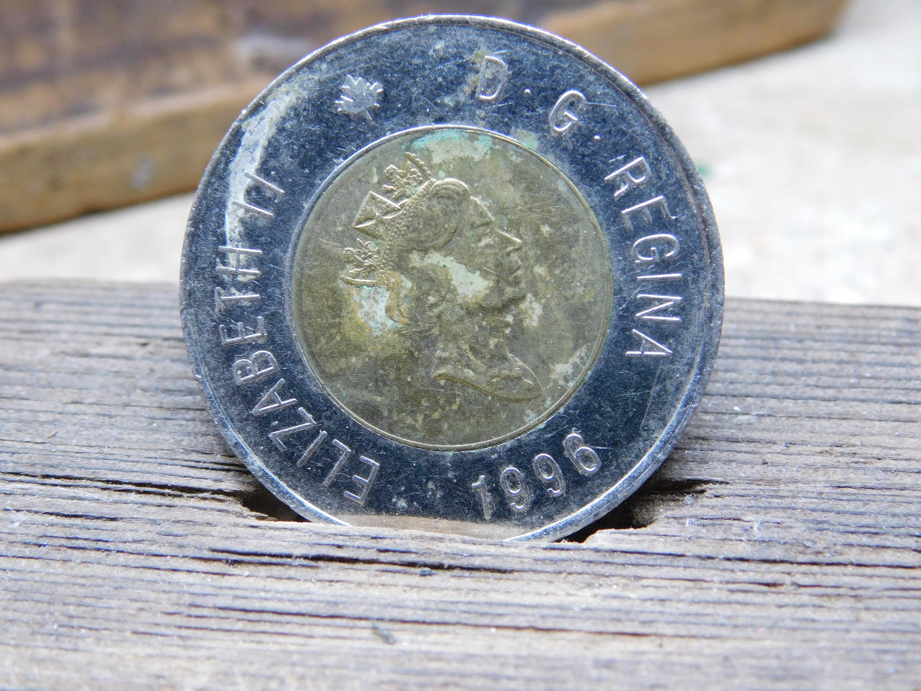 Canada 2 dollar coin 1996 - Etsy 日本