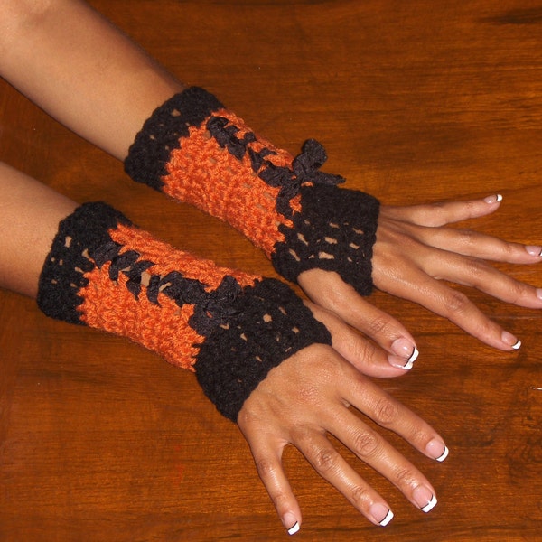 Lace up Arm Warmers Etsy