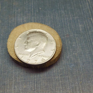 Vintage Circulated 1974 JFK John F. Kennedy 40% Silver Half Dollar US Coin. Collectors Coin. No Mint Mark, Not Graded