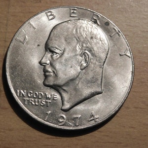 1974 one dollar coin - Etsy 日本