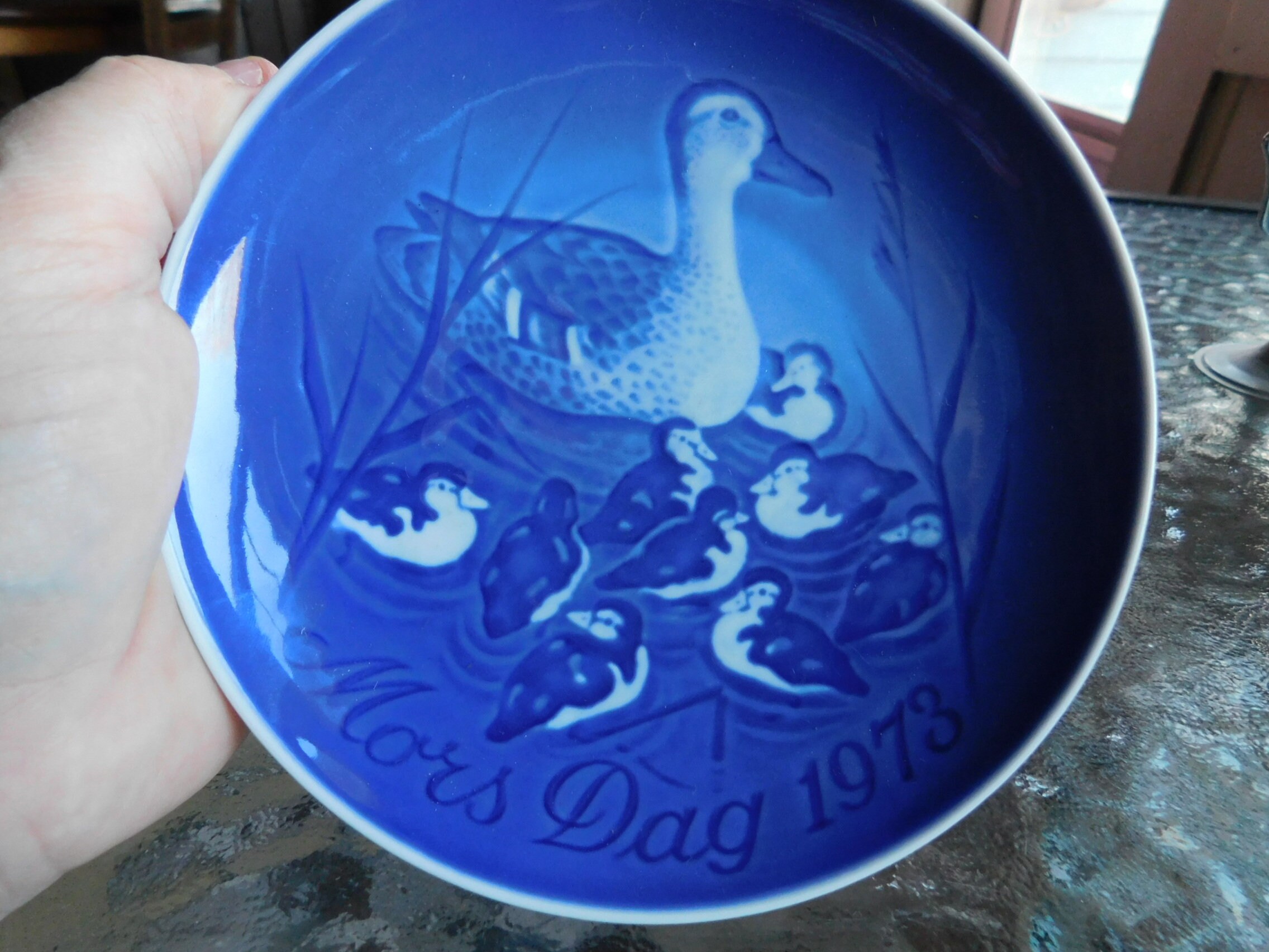 Mors Dag Plate 1973 - Etsy Canada
