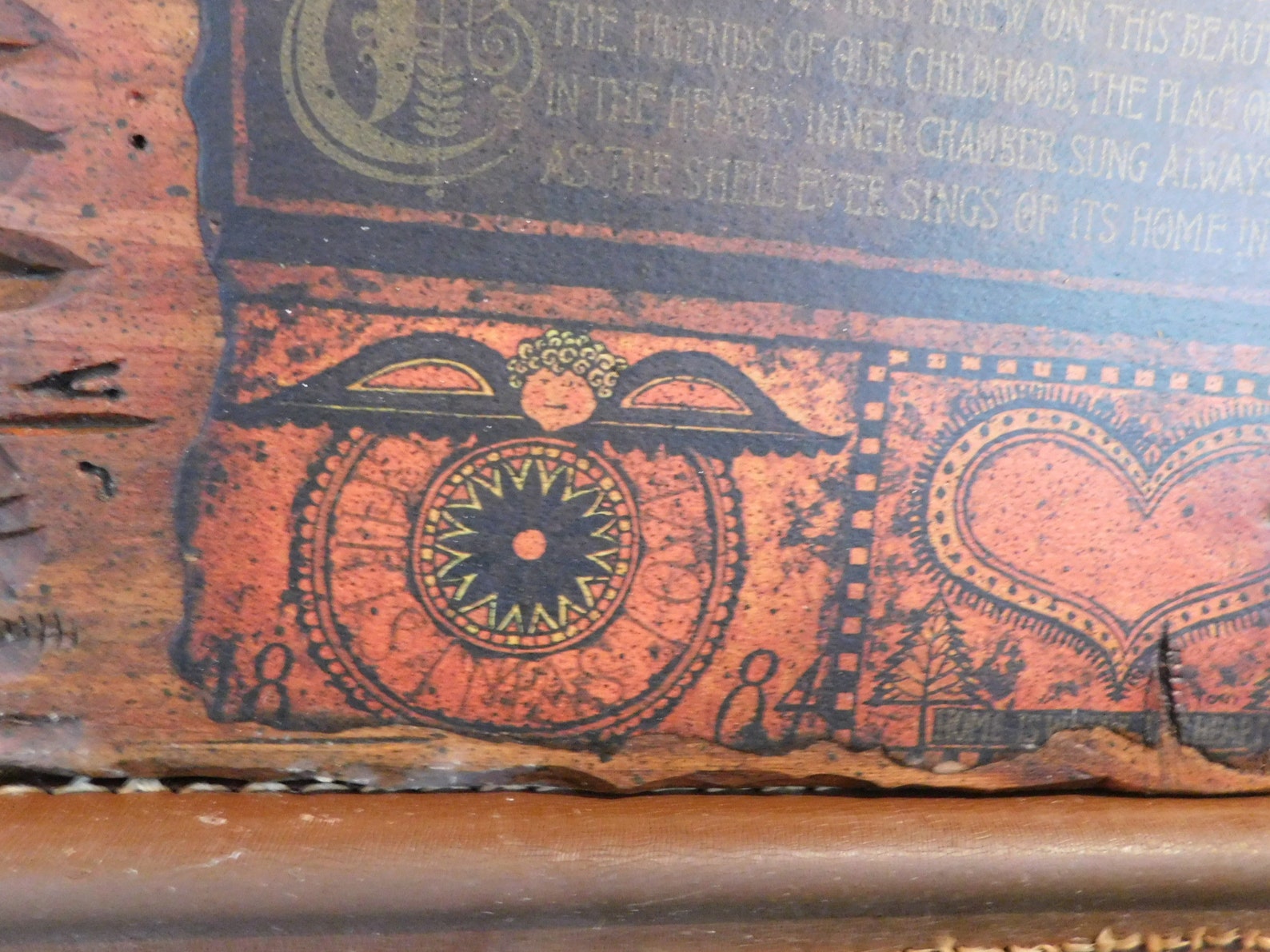 Vintage Country Decor Decoupaged Wood Wall Plaque Hanging . Etsy