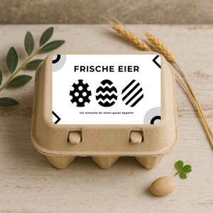 10x Labels for 6-pack Egg Carton Template Set – Classic Fresh Eggs | DIY Print Template Farm Shop, Chicken Keeper, Gift Ideas