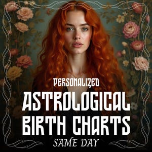 Personalized Astrological Birth Chart Reading | Custom Natal Chart + Insights | Printable Astrology Report PDF | Soul Purpose Guide