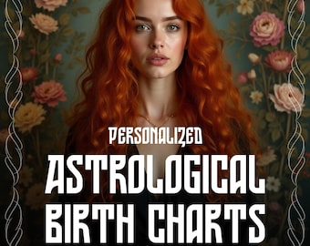 Personalized Astrological Birth Chart Reading | Custom Natal Chart + Insights | Printable Astrology Report PDF | Soul Purpose Guide
