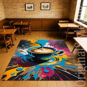 Coffee Rug,Kitchen Rugs,Coffee Enthusiast Rug,Office Rug,Living Room Rug,Area Rug,Home Decor,Bedroom Rug,Washable Rug,Gift Rug