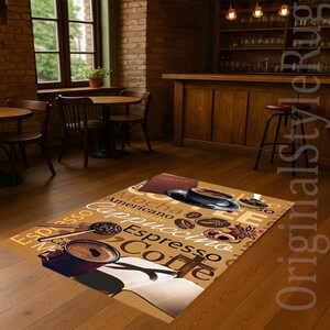 Coffee Rug,Kitchen Rugs,Coffee Enthusiast Rug,Office Rug,Living Room Rug,Area Rug,Home Decor,Bedroom Rug,Washable Rug,Gift Rug