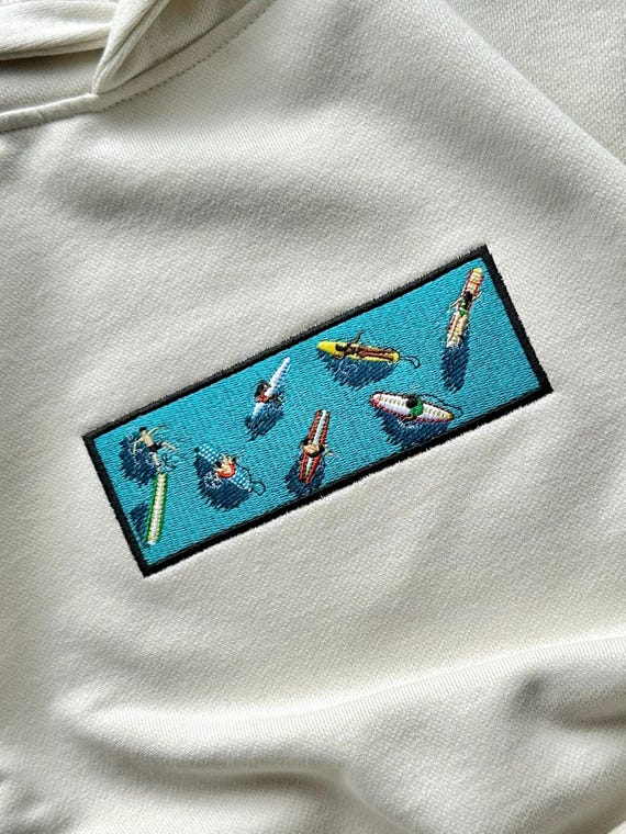 Surf Club Embroidered Sweatshirt, Oversized Surf Hoodie, Beach Vibes Shirt, Coastal Summer Gift, Ocean Lover Unisex Apparel