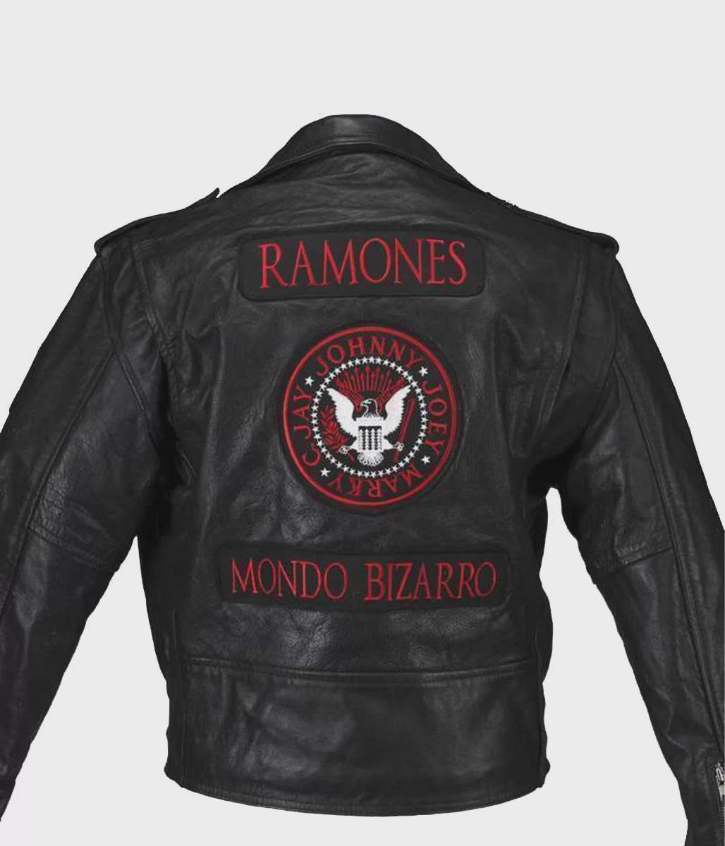 The Ramones Mondo Bizzaro Leather Jacket - Etsy