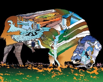 Print - The Guardian of Yellowstone