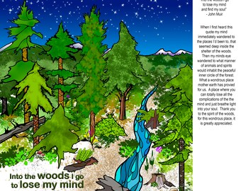 Print - Into the Woods