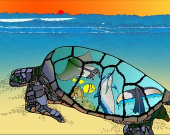Print - Honu - Soul of the Sea