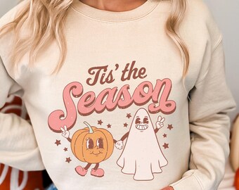 Tis The Season To Be Spooky Shirt T-Shirt, gruseliges Shirt, Halloween Shirt, Halloween Party Shirt, lustiges Halloween T-Shirt, Geschenk für Halloween