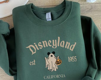 Magiskt land Halloween-tröja, trendig tröja, Disneyland-tröja, överdimensionerad tröja, Halloween-tröja