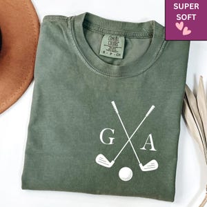 Best Dad By Par Personalized Shirt Golf Dad Shirt Fathers Day Gift Custom Golf Shirt For Dad Cool Dads Club Golf Lovers Comfort Colors Shirt