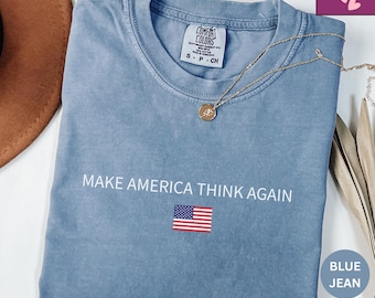 Subtle Anti-Trump 4th of July T-Shirt: Liberal Patriotic Tee