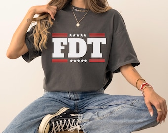 Anti-Trump T-Shirt: FDT Political Humor - Vote Harris 2024