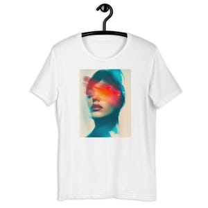 Obscured Radiance – A Unisex Art T-Shirt by Anton Pernstich | Soft Cotton, Contemporary Design, Comfortable Fit