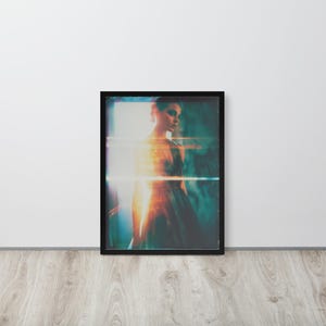 Golden Silence - Framed Wall Art Print by Anton Pernstich | Matte Paper, Wooden Frame, Ready to Hang