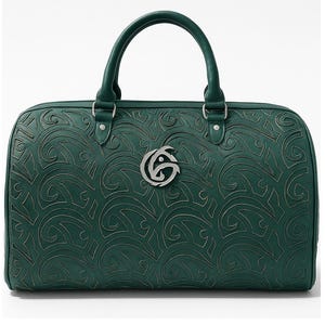 Premium Handcrafted Full Grain Leather Travel Duffel with Adjustable Strap and Interior Organizer, Vintage Weekender Bag