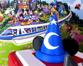 Zauberer Micky Magie Kreative Tonie, Individuell, Sounds für Freizeitpark. Walt Disney World, Disneyland, Toniebox. 30+ Lieder. 90 Minuten hält