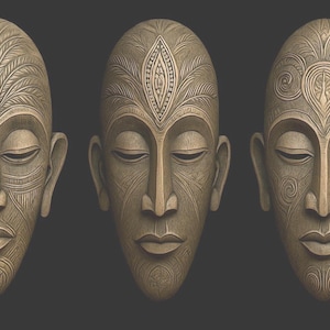 Dayak mask - Etsy 日本