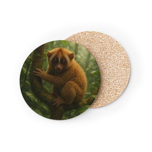 Cuddly Creature Coasters - Cute Animal Drink Coasters, Home Decor, Wildlife Gifts, Coffee Table Accessories, Nature Lover&#39;s Gift