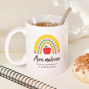 Taza de agradecimiento al maestro: regalo de fin de curso, agradecimiento al maestro, regalo para el maestro