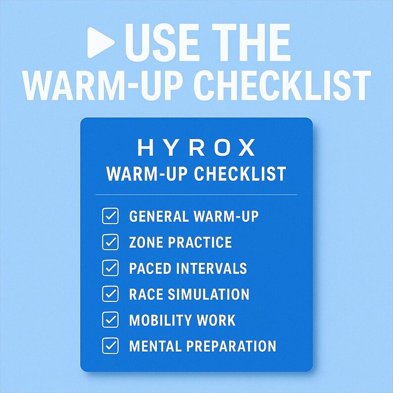 HYROX Excel Template | Strength Zones & Pacing Calculator | Race ...