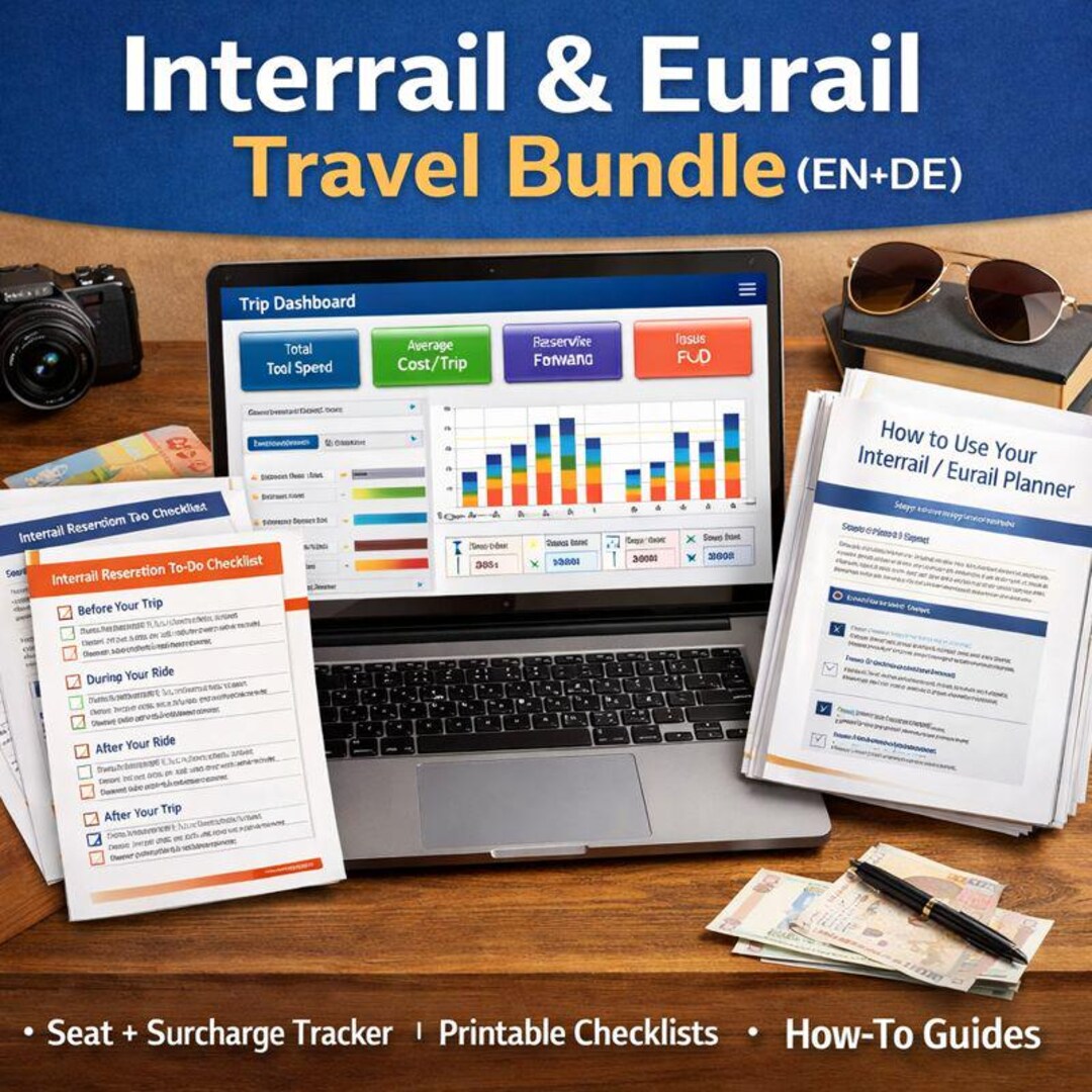 Interrail Eurail Travel Bundle | Excel Seat Reservation & Surcharge ...