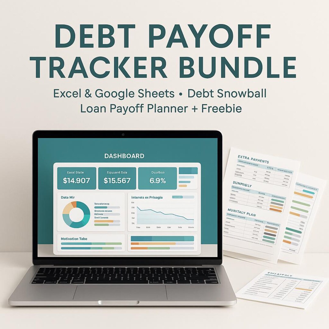 Debt Payoff Tracker Excel Google Sheets · Debt Snowball Planner ...