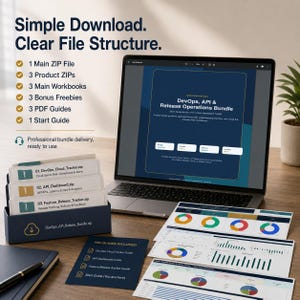 DevOps API & Release Operations Bundle Excel | Cloud Tracker, API Dashboard, Error Log Analytics, Feature Rollout Planner image 20
