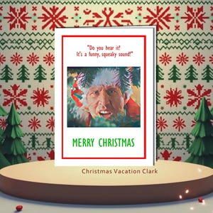Carte de Noël, Carte de voeux, Noël, Vacances de Noël, Une histoire de Noël, Taylor Swift, Star Wars, Griswold, Swiftie, Yoda