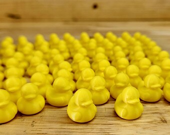 Mini Duck Army – Colorful Bulk Set, Desk Toys, Party Favors, Collectible Ducks