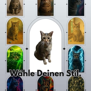 Personalized poster – poster printed pet, person, car – your motif as an epic print A4/A3/A2/A1/A0 printed without frame