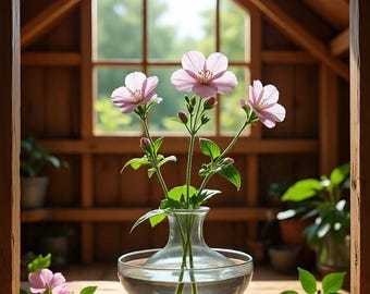 Godetia Furora Annual Seeds, Clarkia amoena, Satin Flower (50 seeds), seeds for planting