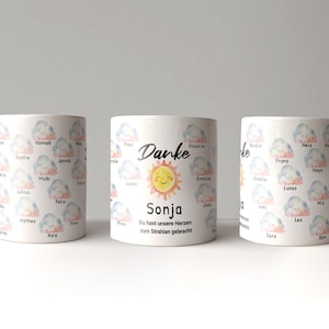Personalized mug farewell gift, coffee mug for educators, tea mug for teachers, thank you