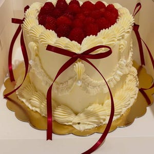x10 Handmade Burgundy Satin Ribbon Bows: Cake Topper, Craft Supplies