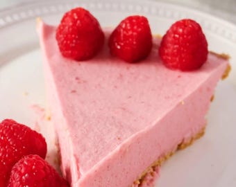 La mejor receta de mousse de frambuesa | Receta de postre imprimible | Descargar PDF