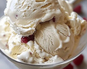 Bestes Rezept für hausgemachtes Eis – nur 3 Zutaten | Dessertrezept zum Ausdrucken | PDF herunterladen