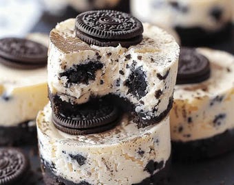 Best Recipe, Mini Oreo Cheesecakes | Printable Cheesecake Recipe | Download PDF