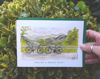 You're a Great Ride - Greeting Card