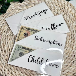 A6 Kiekeboe-geldenveloppen | Op maat gemaakte budgetenveloppen voor het vullen van contant geld | Gelamineerde zinkende fondsen | Budgetteringssysteem