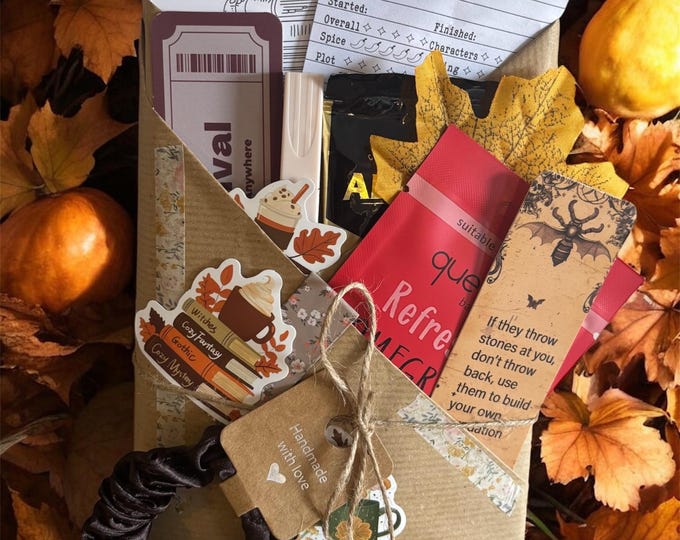 Autumnal Blind date with a book | Bookish | Gift | Booklover | All ages | Adult | Teen |