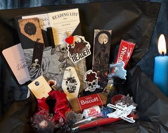 Dark Romance Book Box: Gothic Dark Blind Date Gift Set