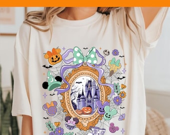 Disney Halloween Dtf Transfer, Disney Halloween Ready To Press, Personalized Disney Halloween Dtf, Gang Sheet, Disney Heat Press, DTF Print