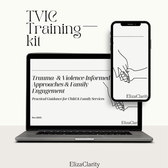 TVIC Training Kit for Practitioners | Slides + Script + Toolkit + Parent Guide | Trauma-Informed Resource PDF